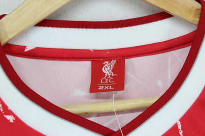 Mens Liverpool 1986 Football Shirt Remake Home Jersey