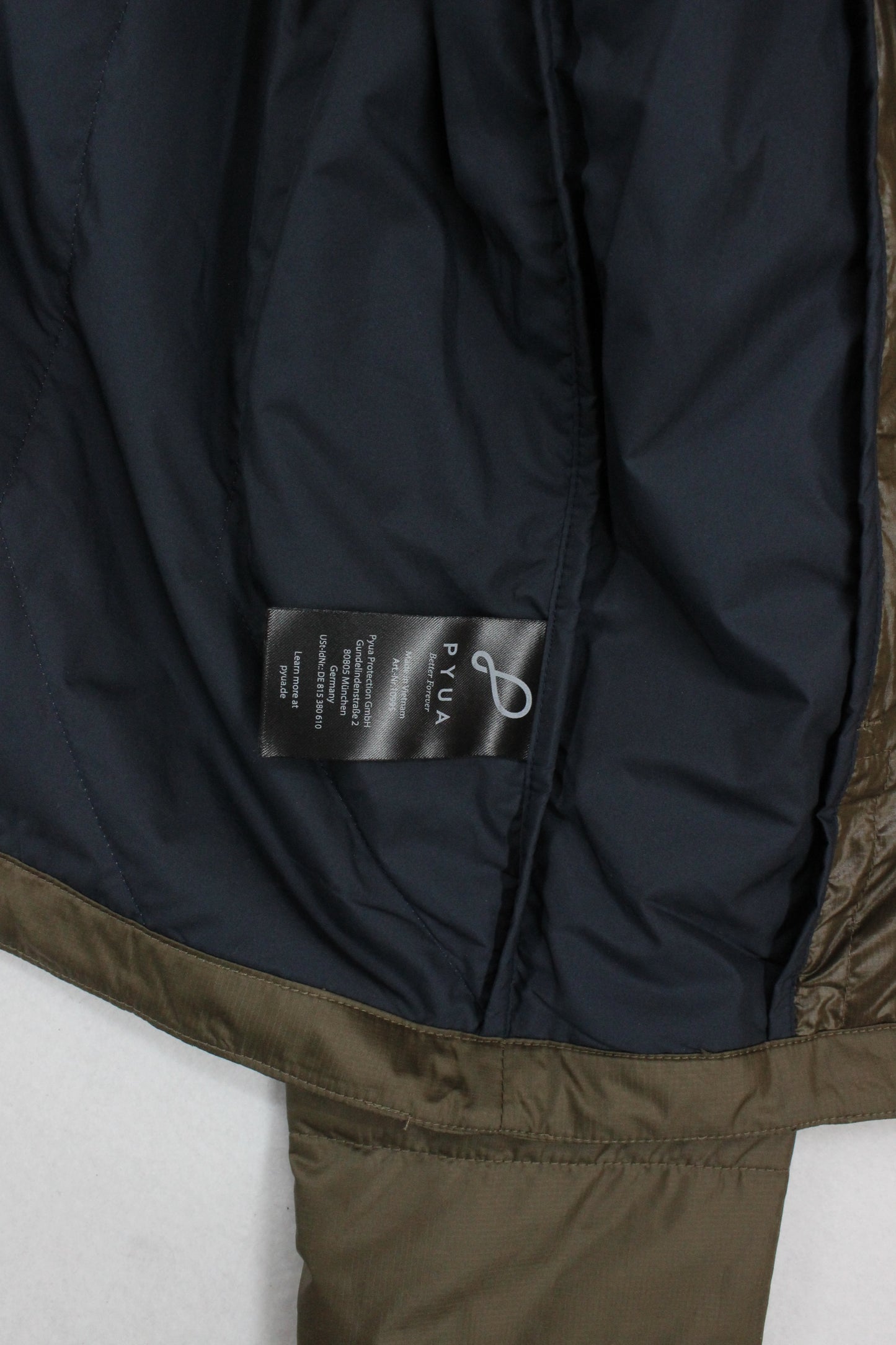 Mens Quilted Jacket Lightweight Outerwear Pertex