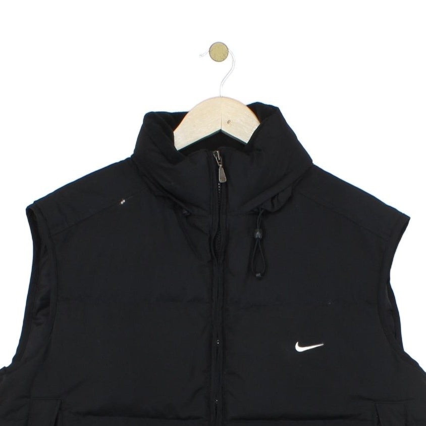Mens Down Bodywarmer Y2K Swoosh