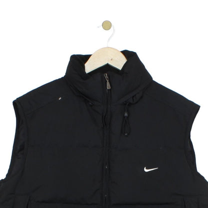 Mens Down Bodywarmer Y2K Swoosh