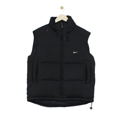 Mens Down Bodywarmer Y2K Swoosh