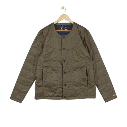 Mens Quilted Jacket Lightweight Outerwear Pertex