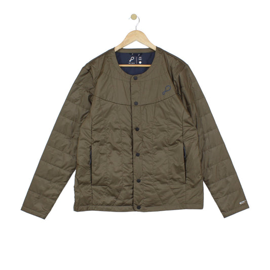 Mens Quilted Jacket Lightweight Outerwear Pertex