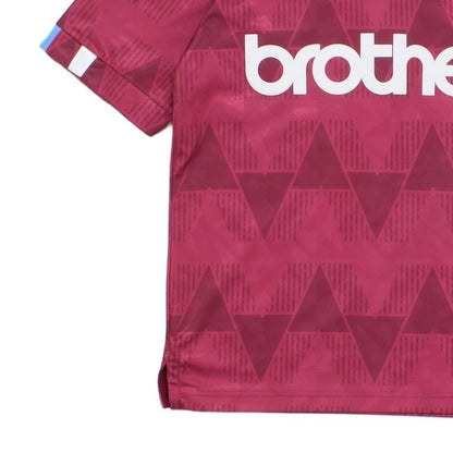 Mens Man City Retro Football Shirt Remake Brother