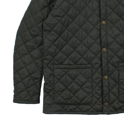 Mens Gillock Quilted Jacket Outdoor Snap Button