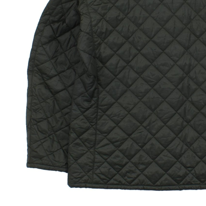 Mens Gillock Quilted Jacket Outdoor Snap Button