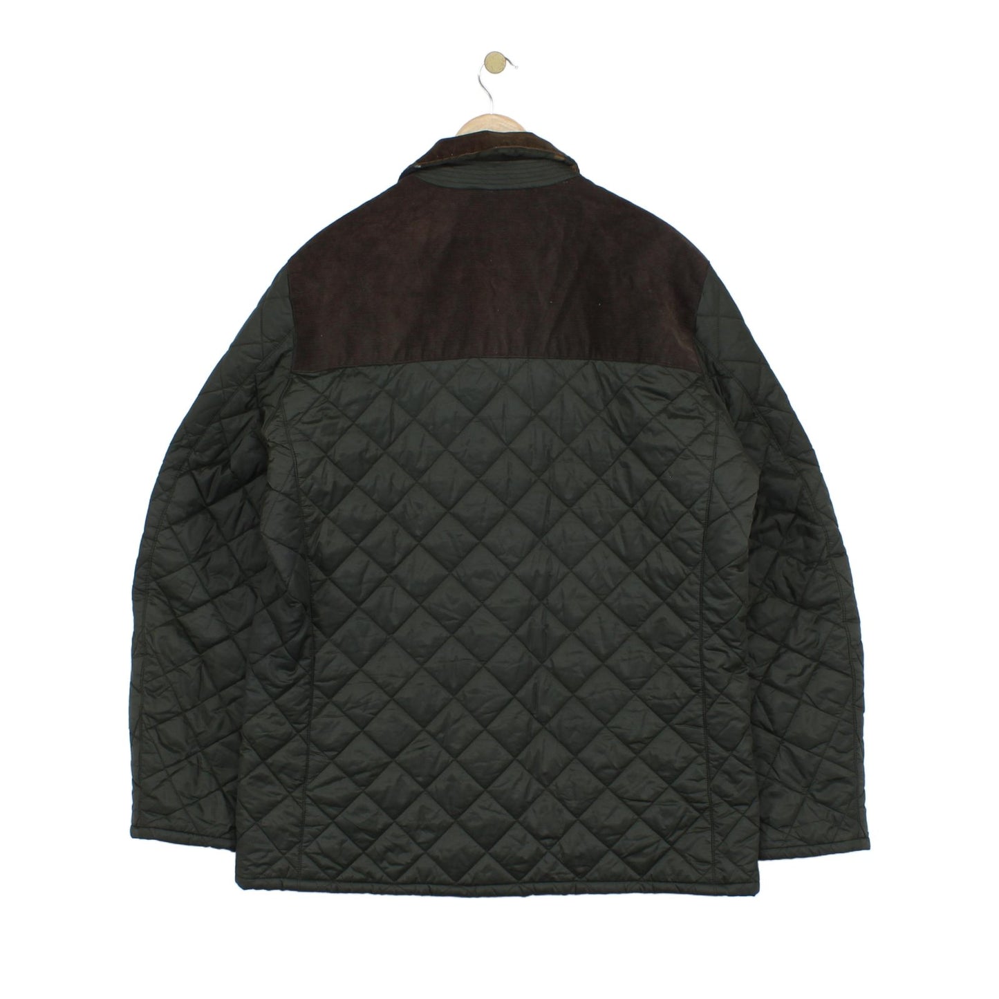 Mens Gillock Quilted Jacket Outdoor Snap Button