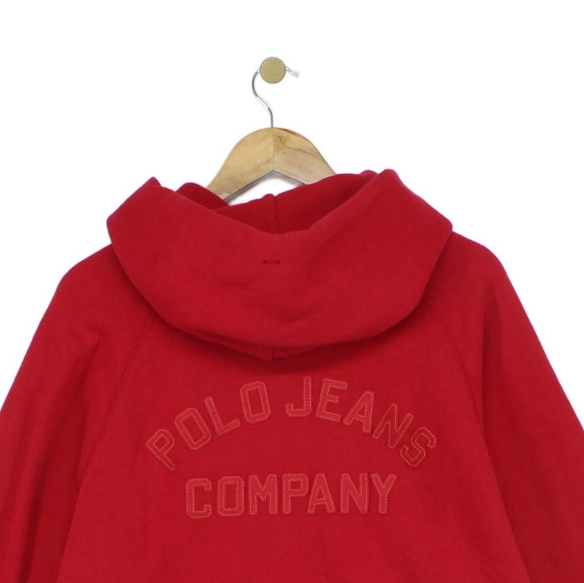 Mens Spell Out Hoodie Full Zip Oversized