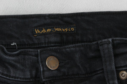 Mens Tight Terry Jeans Skinny Fit Denim
