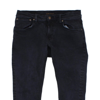 Mens Tight Terry Jeans Skinny Fit Denim