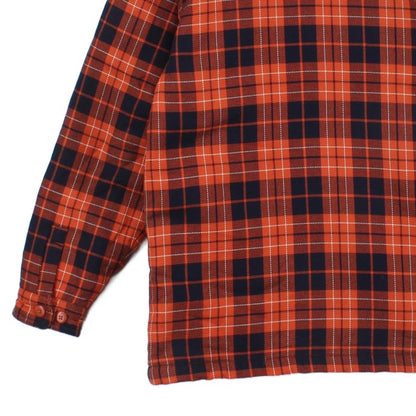 Mens Sherpa Shirt Plaid Workwear Heavyweight