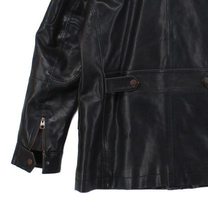 Mens Biker Jacket Full Zip Utility