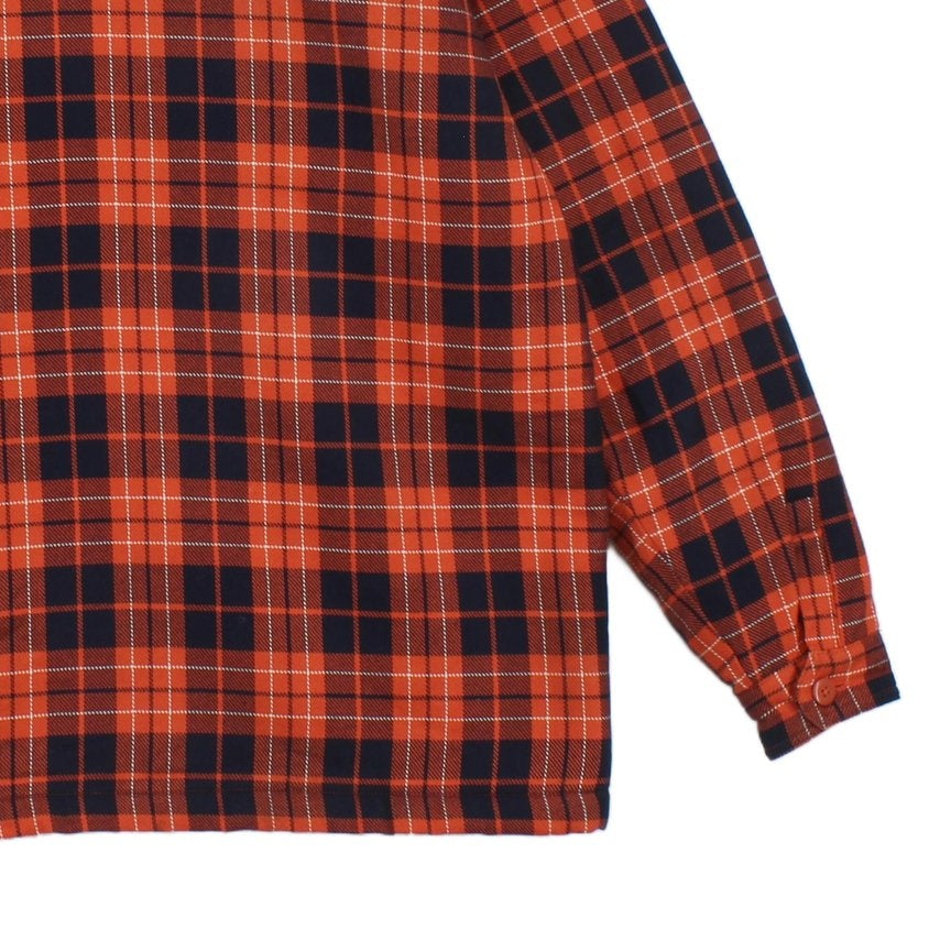 Mens Sherpa Shirt Plaid Workwear Heavyweight