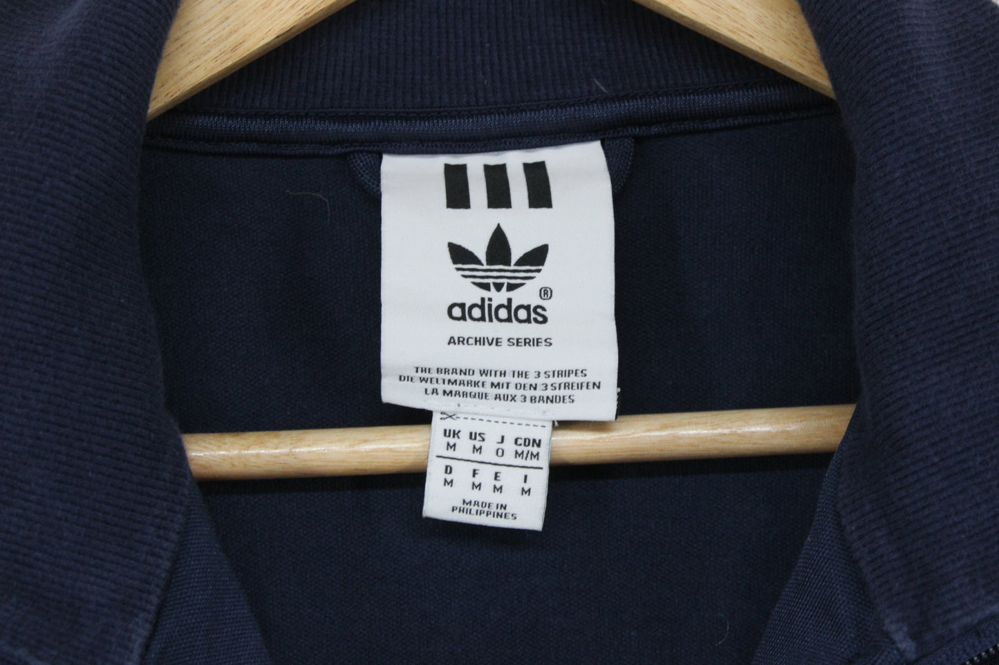 Mens Track Jacket Full Zip Retro