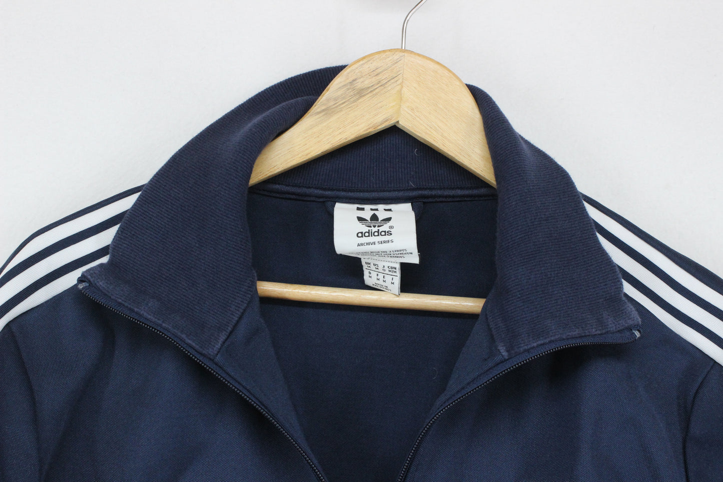 Mens Track Jacket Full Zip Retro