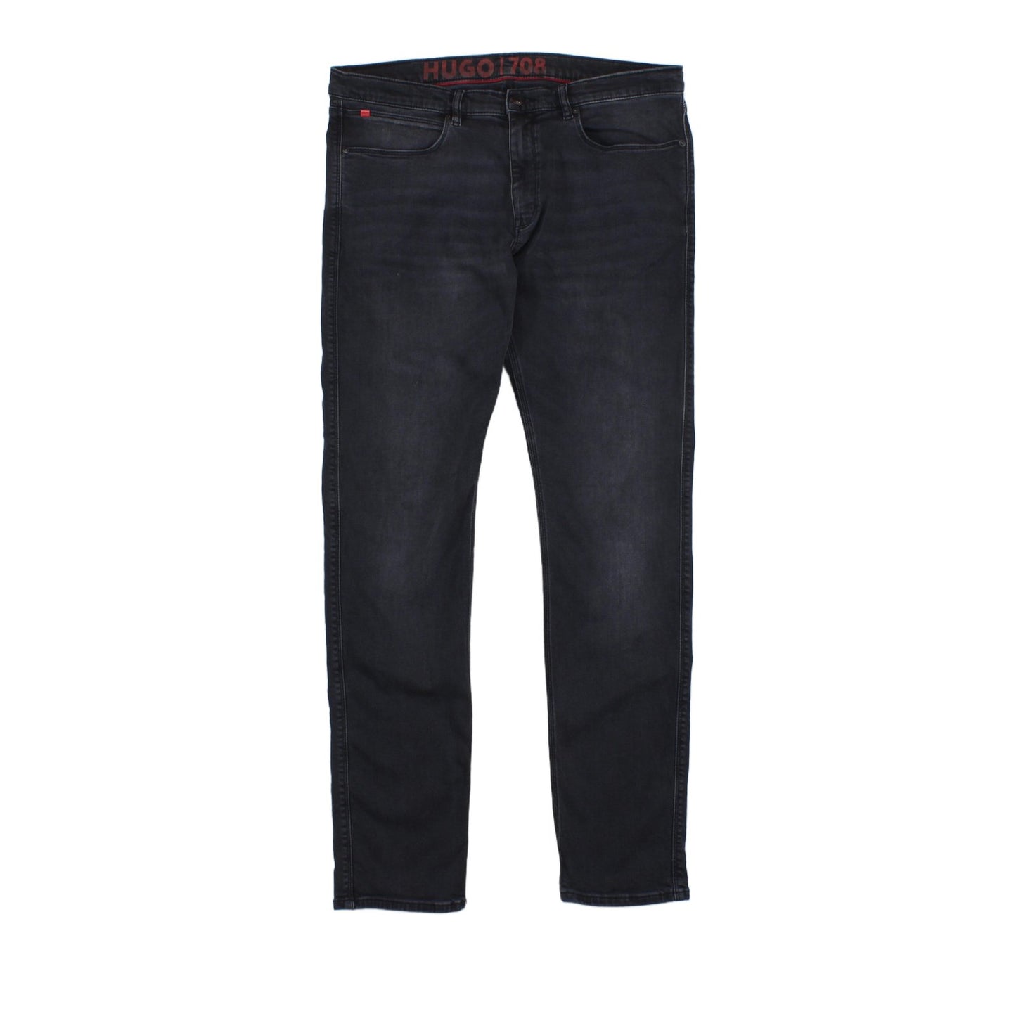 Mens Jeans Denim Slim Fit Stretch Faded