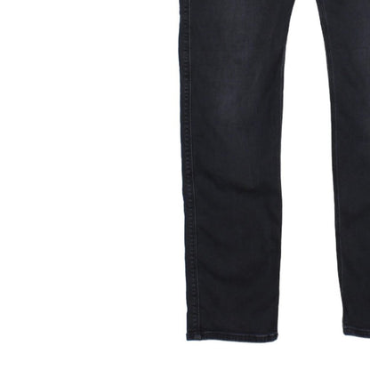Mens Jeans Denim Slim Fit Stretch Faded
