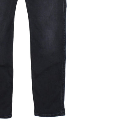 Mens Jeans Denim Slim Fit Stretch Faded