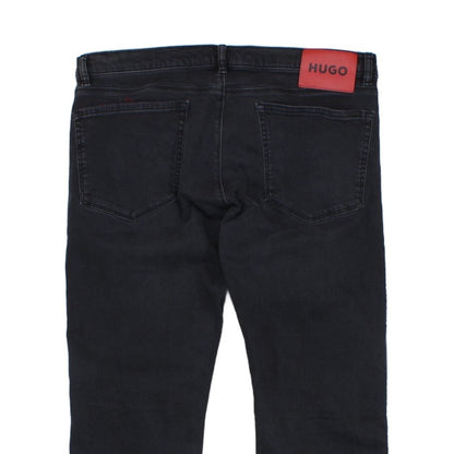 Mens Jeans Denim Slim Fit Stretch Faded