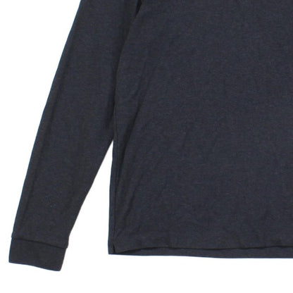 Mens Polo Shirt Long Sleeve Collar
