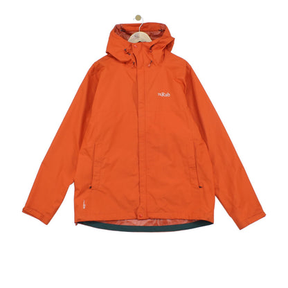 Mens Downpour Eco Waterproof Jacket Hooded Lightweight