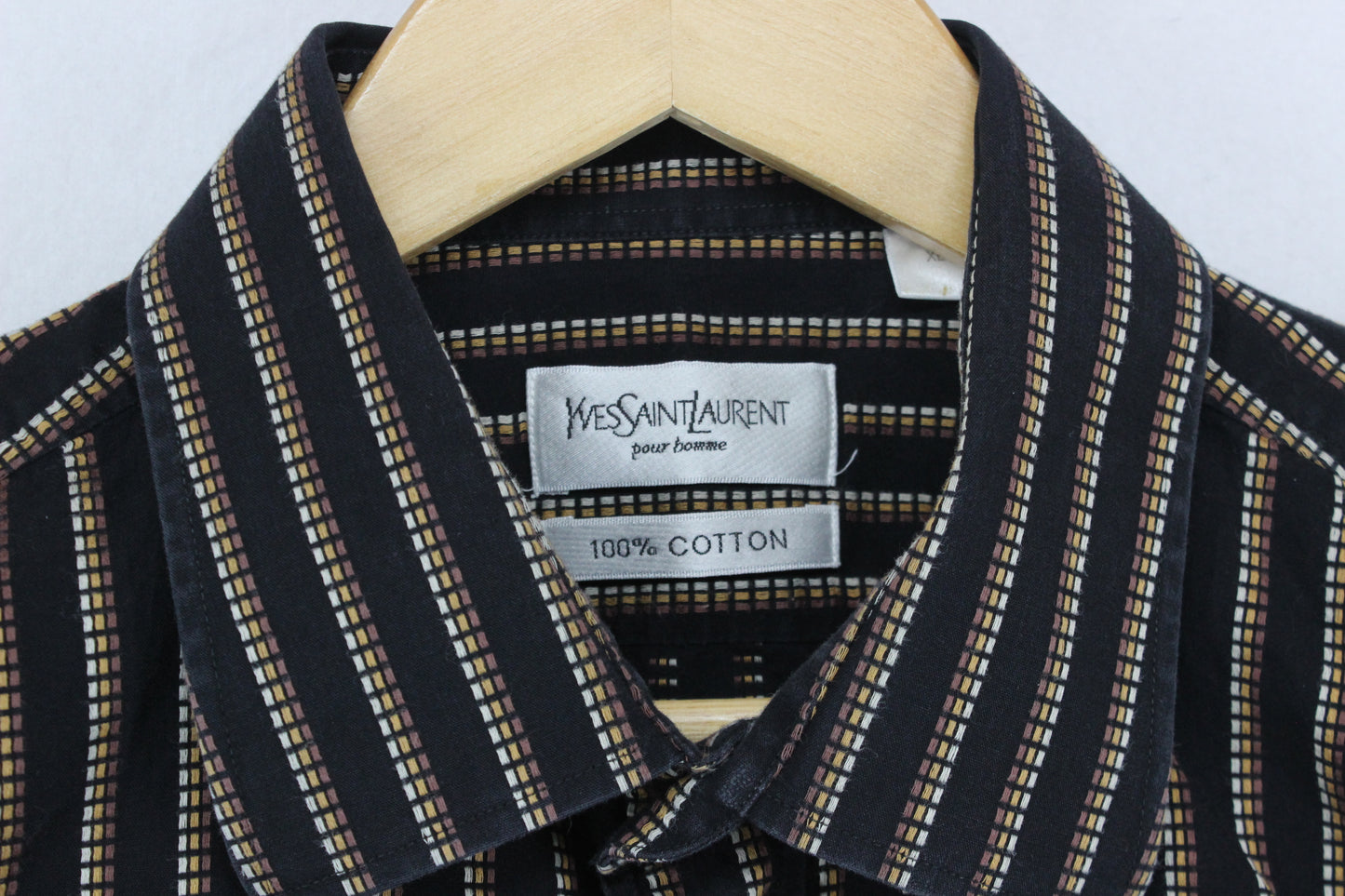 Mens Striped Shirt Long Sleeve