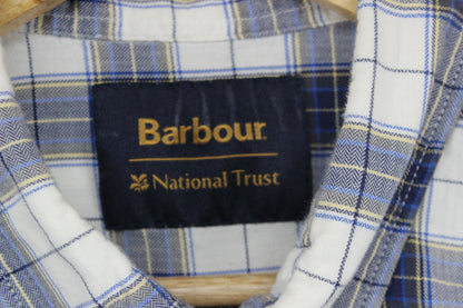 Mens Plaid Shirt Button Down Check