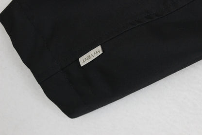 Mens Waterproof Pea Coat Double Breasted