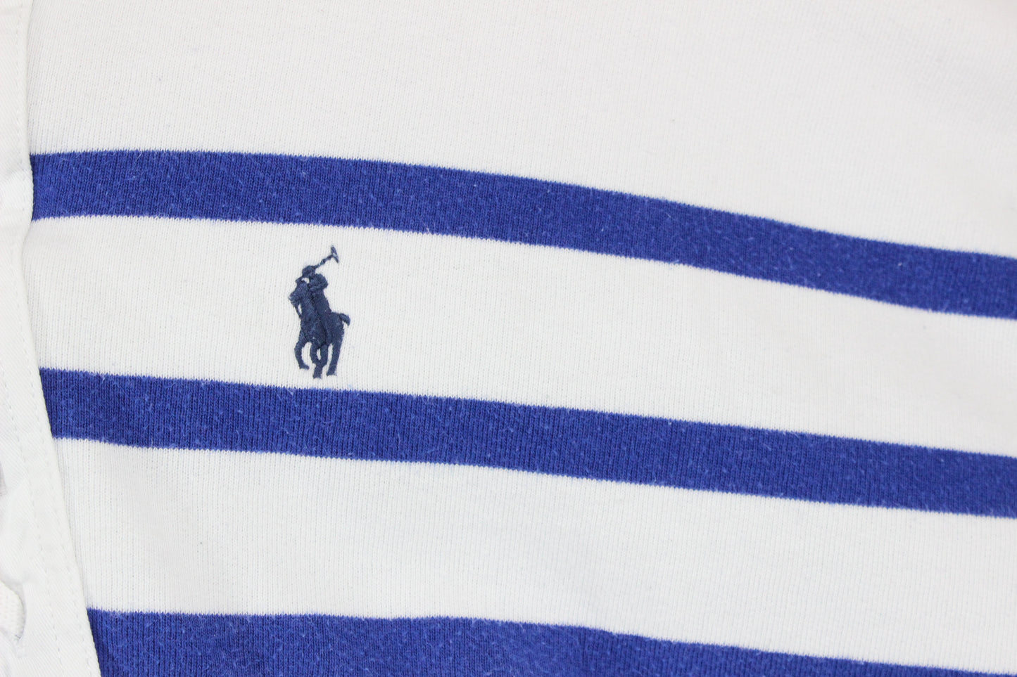Womens Oversized Hoodie Striped Side Split Nautical
