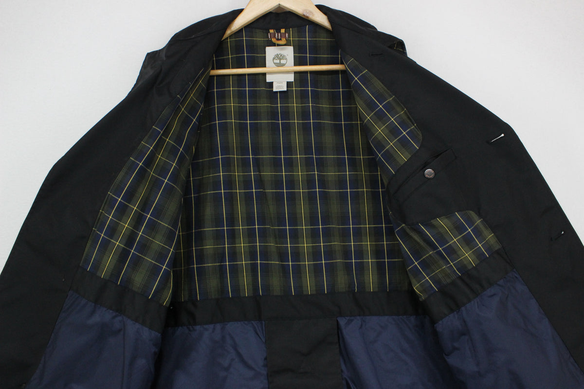 Mens Waterproof Pea Coat Double Breasted