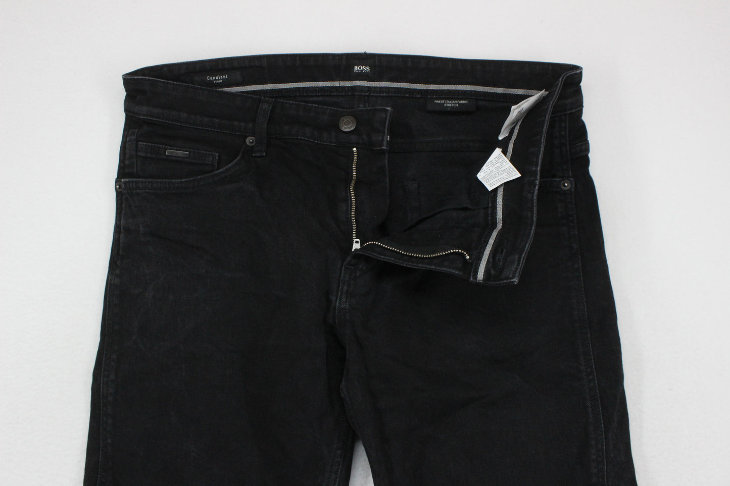 Mens Delaware Jeans Slim Fit Zip Fly Stretch