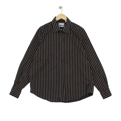 Mens Striped Shirt Long Sleeve