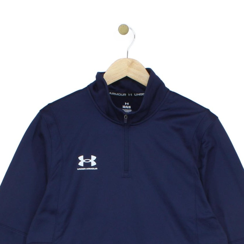 Mens 1/4 Zip Fleece Athletic Long Sleeve