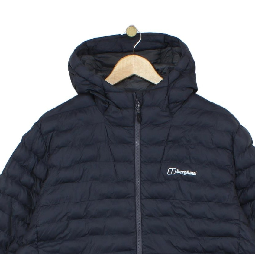 Mens Hydroloft Quilted Jacket Hooded Full Zip