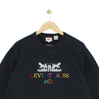 Mens Sweatshirt Logo Crew Neck