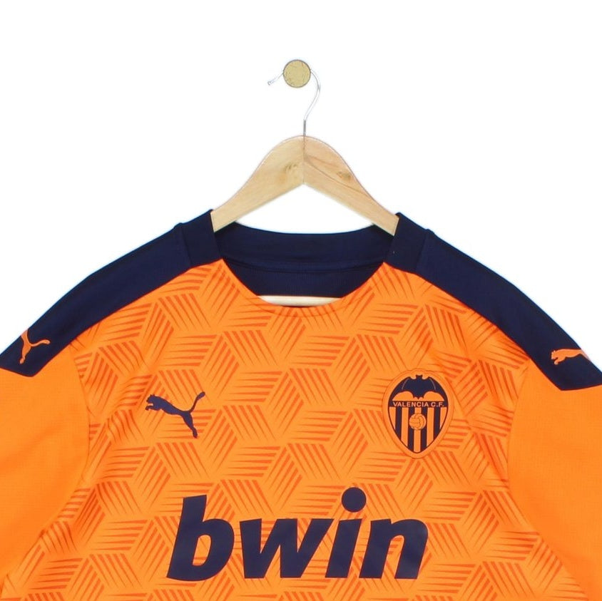 Mens Valencia 2020-21 Football Shirt Away Jersey Short Sleeve