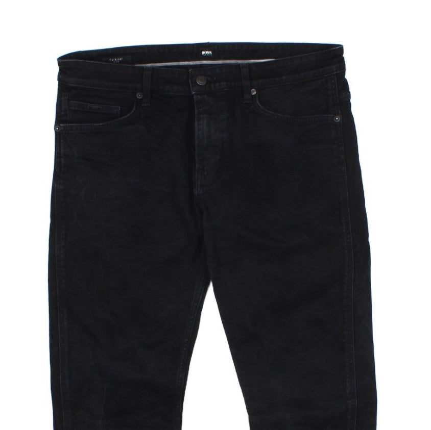 Mens Delaware Jeans Slim Fit Zip Fly Stretch