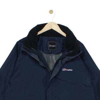 Mens Goretex Waterproof Jacket Full Zip Hooded Outdoor