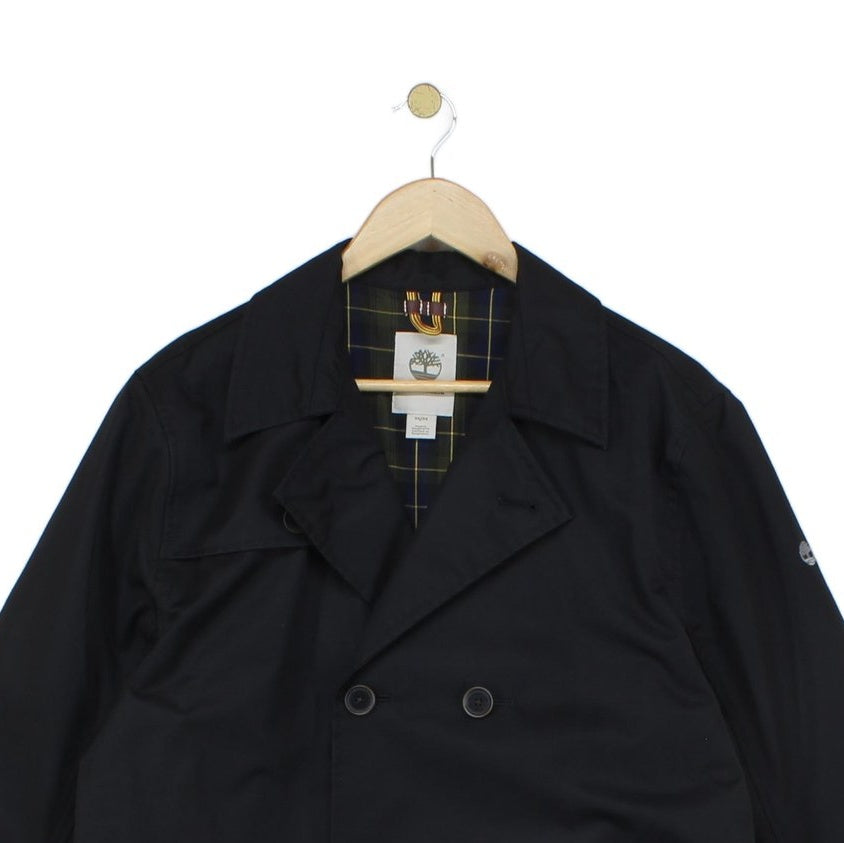 Mens Waterproof Pea Coat Double Breasted