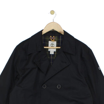 Mens Waterproof Pea Coat Double Breasted