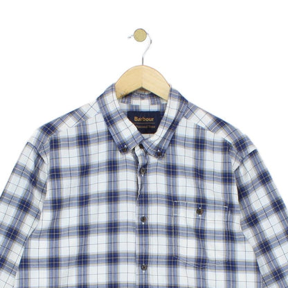 Mens Plaid Shirt Button Down Check