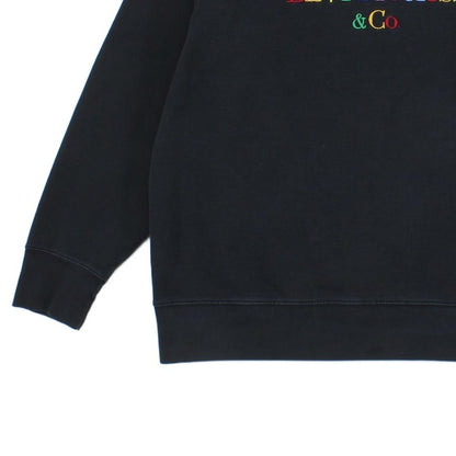 Mens Sweatshirt Logo Crew Neck