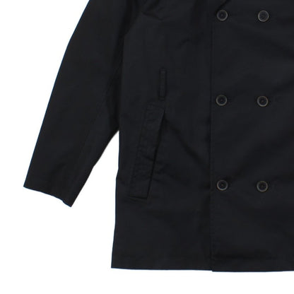 Mens Waterproof Pea Coat Double Breasted