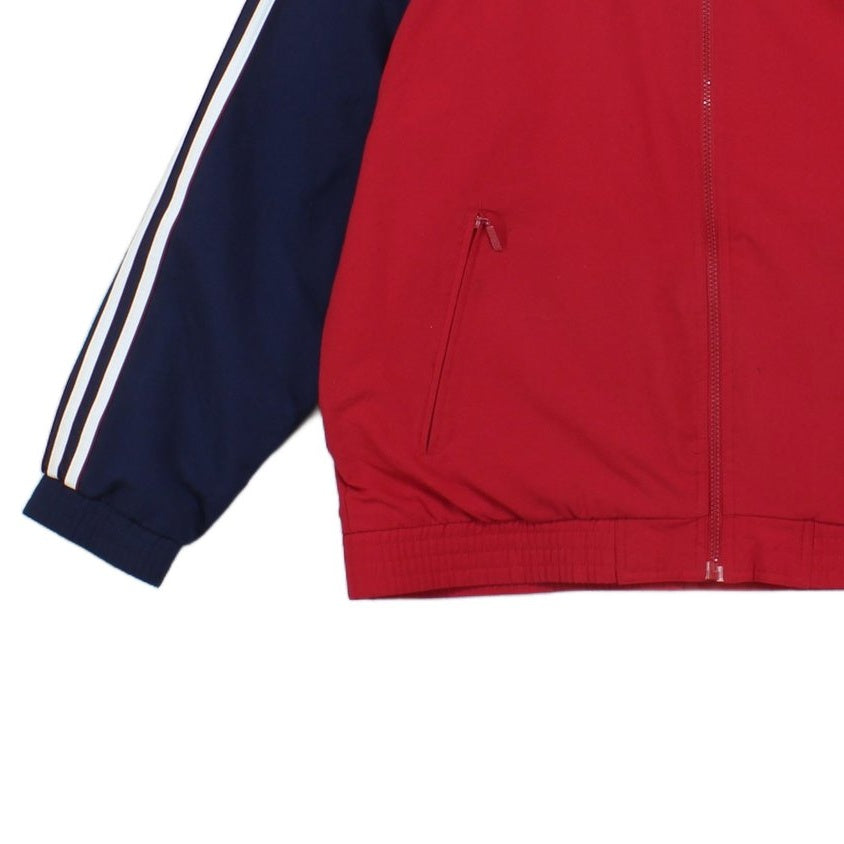 Mens Track Jacket Retro Full Zip