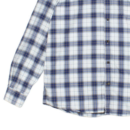 Mens Plaid Shirt Button Down Check