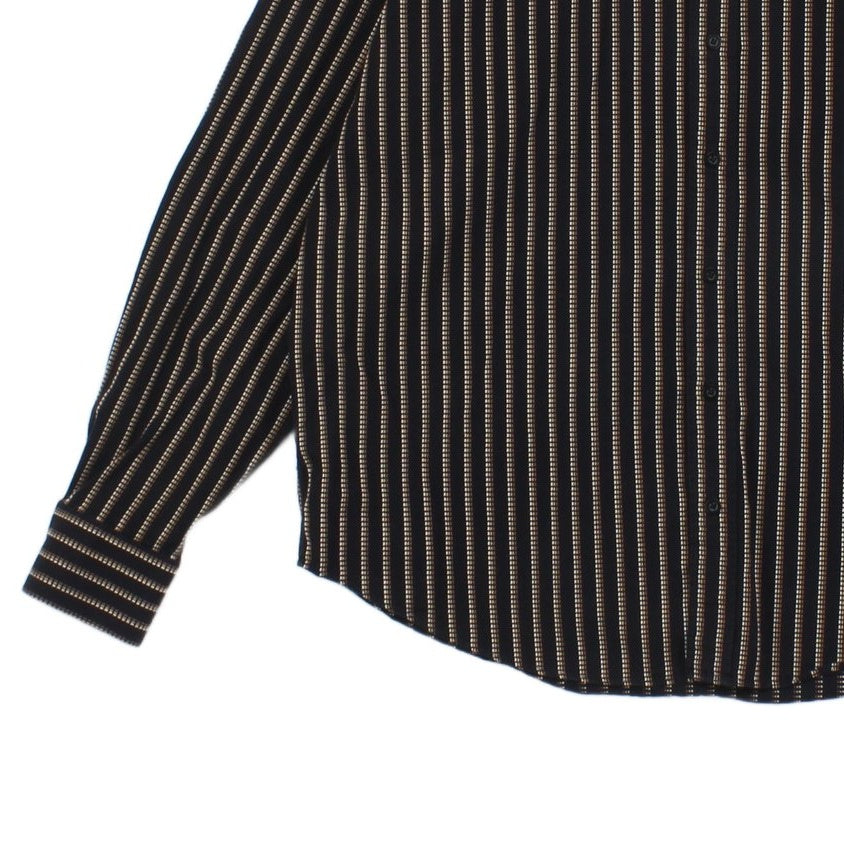 Mens Striped Shirt Long Sleeve