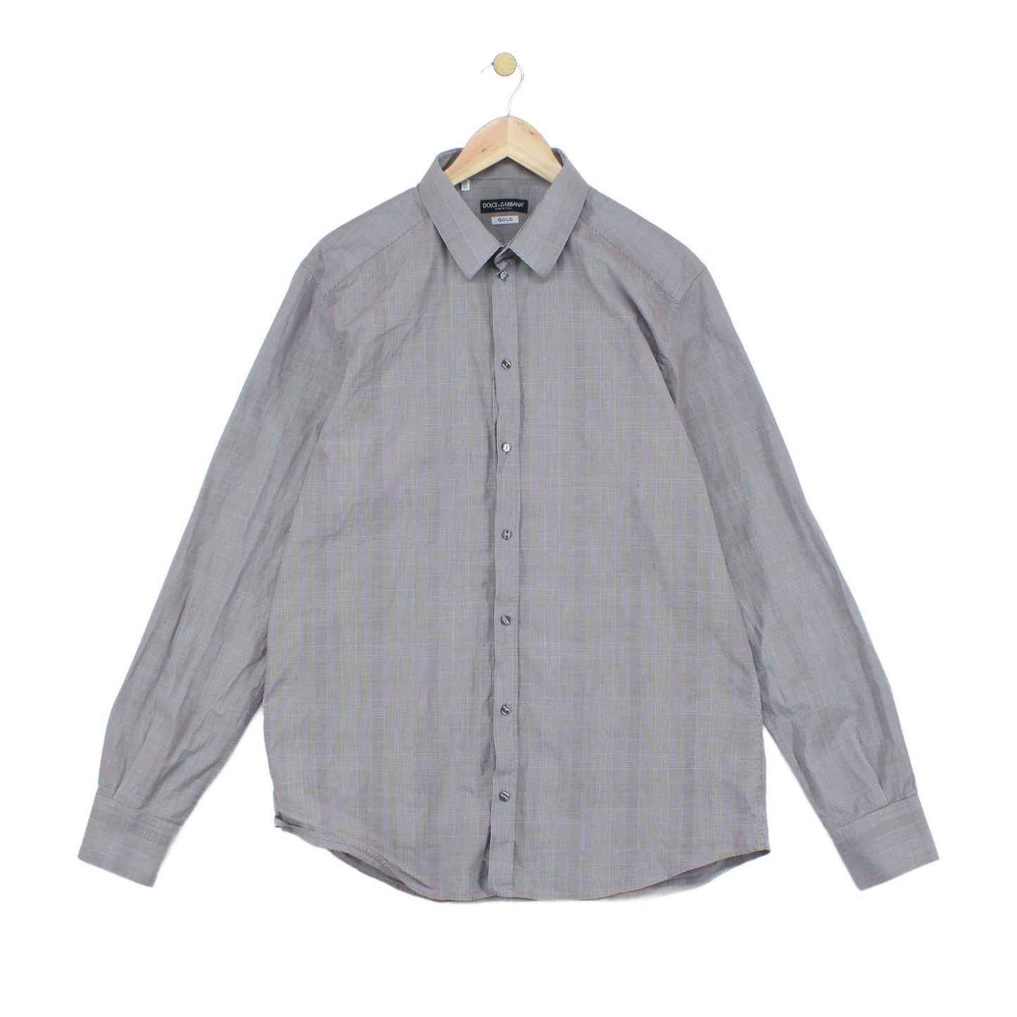 Mens Shirt Made In Italy Formal Check