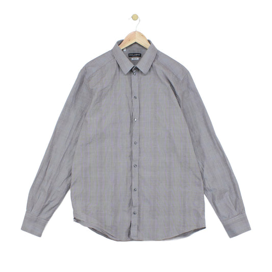 Mens Shirt Made In Italy Formal Check