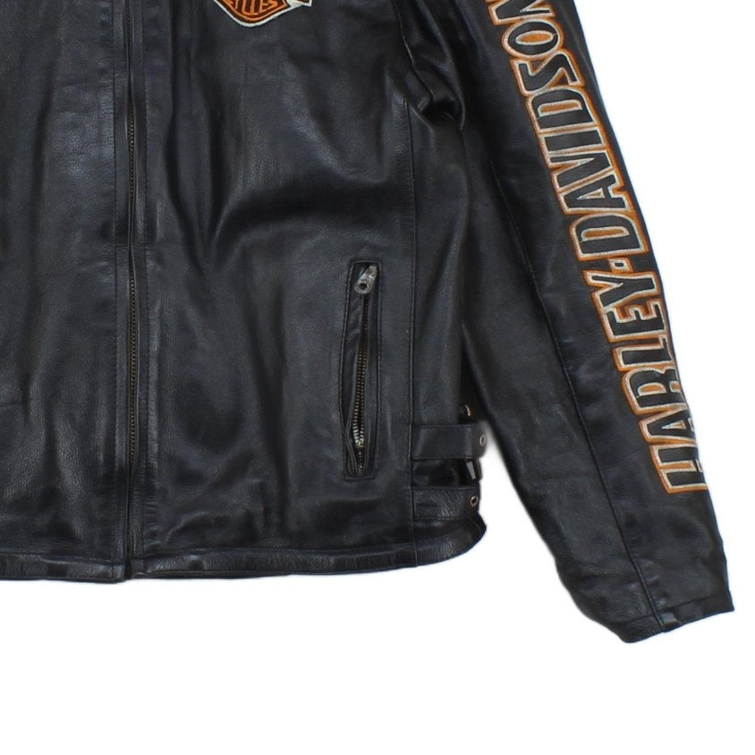Mens Harley-Davidson Leather Jacket Motorcycle