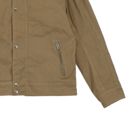 Mens Jacket Full Zip Lightweight Cotton